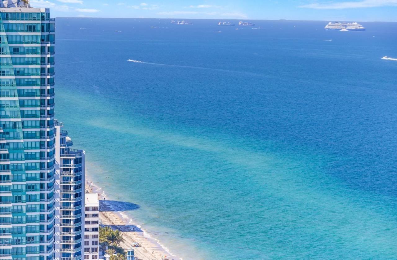 Splendid Resort - Oceanview 1Bdr & 1Ba Apt Right On The Beach, Heated Pool, Gym 할리우드 외부 사진